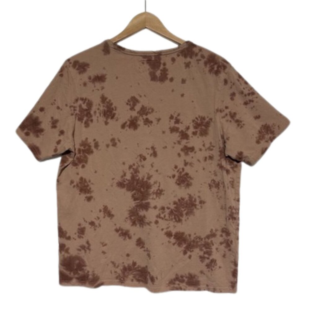 Pact Organic Cotton Grateful Dead Lightning Bolt Tie Dye T-Shirt Brown Large - Picture 10 of 10